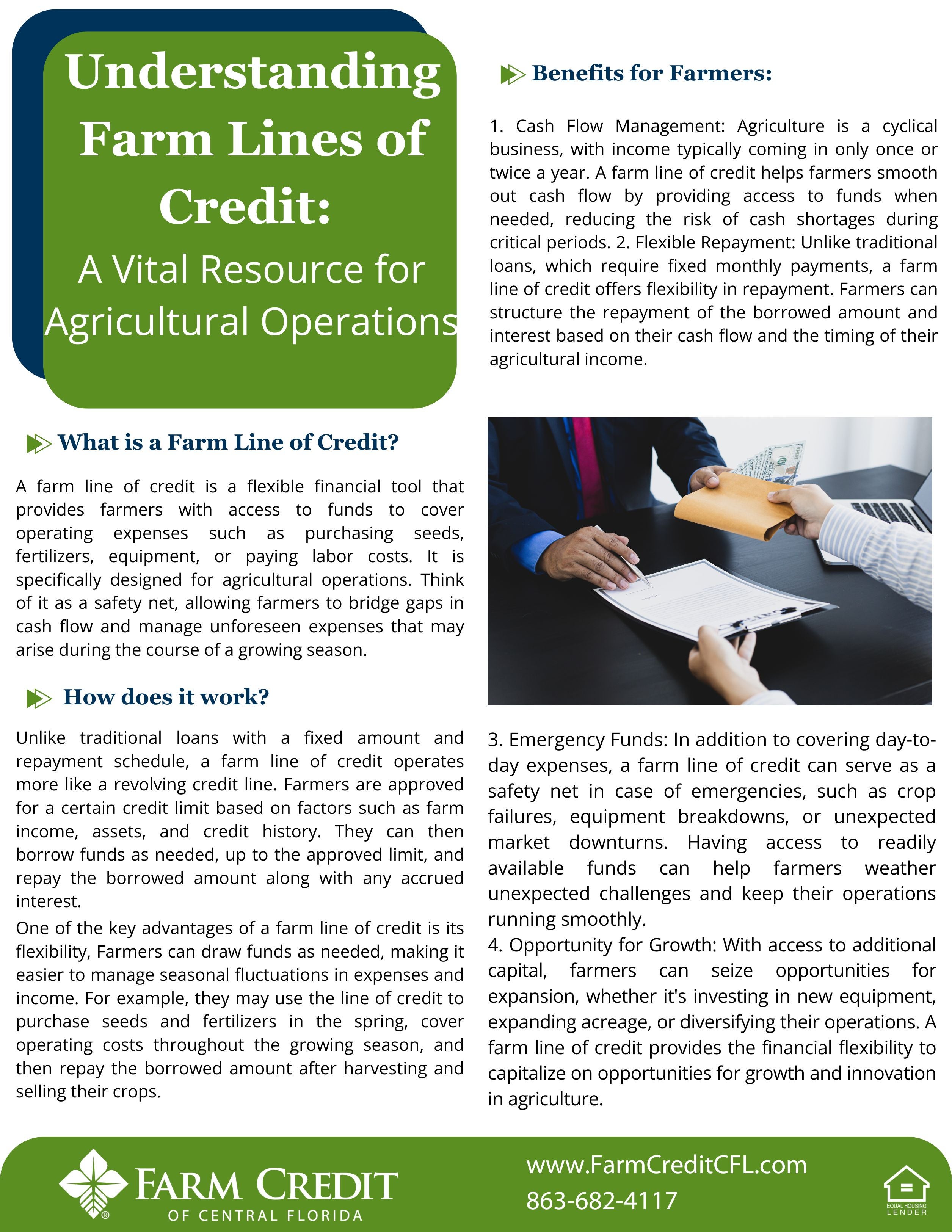 Understanding Farm Lines of Credit Booklet